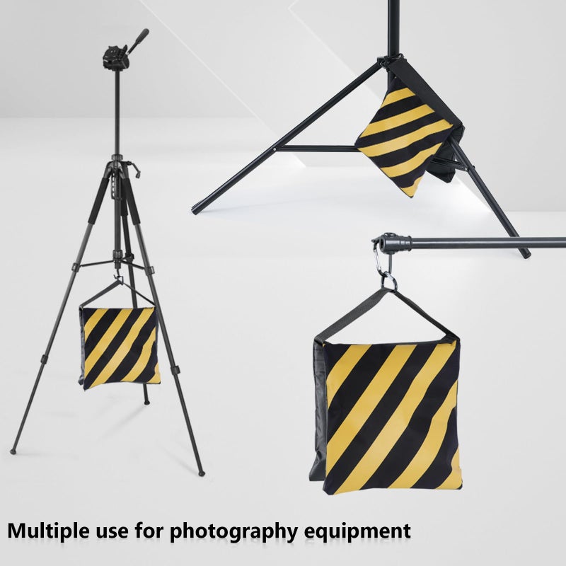 ABCCANOPY Photography Sandbag for Video Stand, Heavy Duty Weight Bags for Light Tripod, Camping Chair, 4 Packs (Yellow) - Image 5